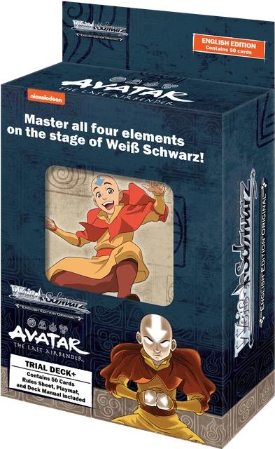 Bianco nero - Avatar: The Last Airbender Trial Deck inglese