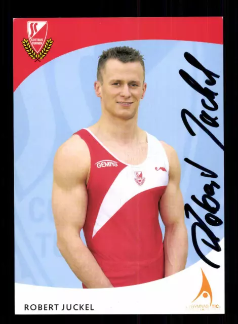 Robert Juckel  Autogrammkarte Original Signiert Turnen+A 182500