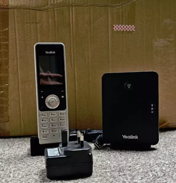 Yealink W76P DECT Phone System - W70B Base Station & W56H Handset - Unlocked