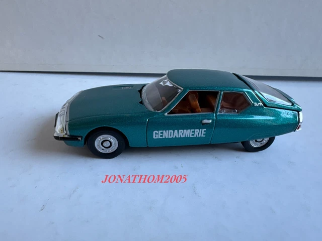 Modellino Auto Norev 1:43 - Citroen SM 1970 - Colore Nero - Diecast In Metallo - Collezione