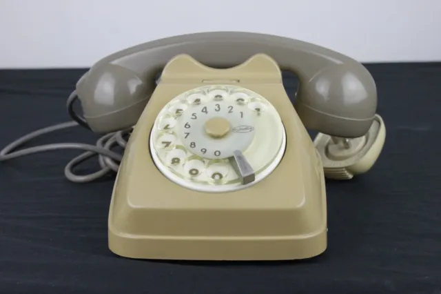 Vecchio Telefono Fisso A Disco Rotella In Ottime Condizioni Sip Vintage