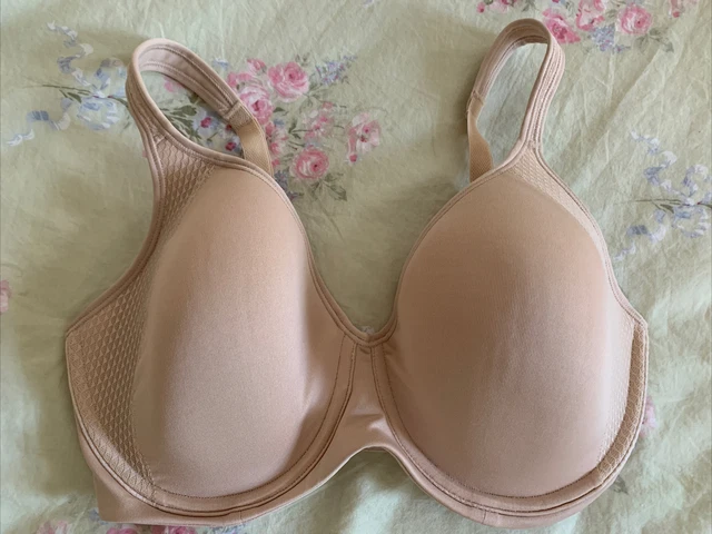 BALI SPORTS BRA 36DD Active Classic Coverage Foam Beige Underwire Style  6567 $13.99 - PicClick