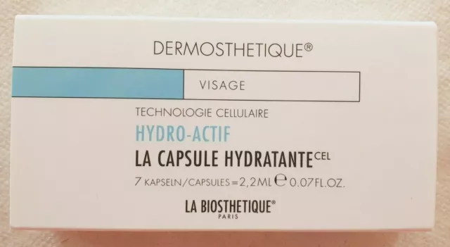 7 capsules hydro-actif visage, La Biosthétique (cop)