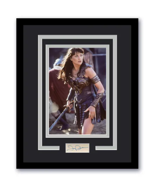 Xena Princess Warrior Lucy Lawless Autograph Signed 11x14 Framed Photo ACOA