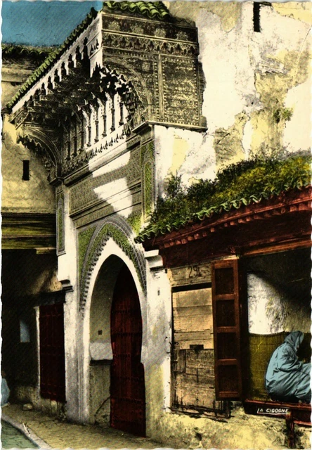 CPM AK MAROC MEKNES-Une des treize portes de la Grande Mosquée (343336)