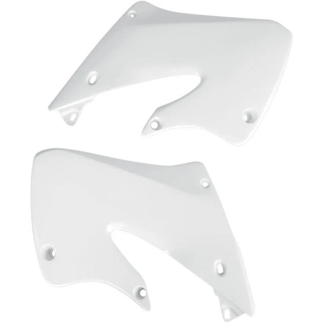UFO Radiator Shrouds White HO03601041 for Honda CR250R 2-Stroke/CR125R