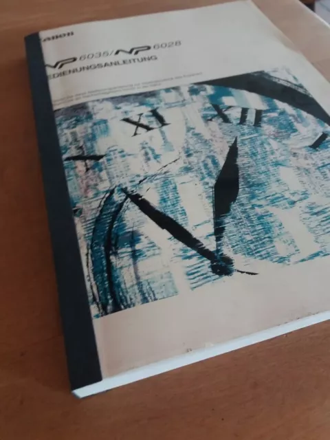 Original Handbuch für Kopierer Canon NP 6035 und NP 6028