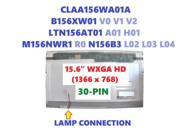 COMPAQ PRESARIO CQ60-210US LAPTOP LCD Screen 15.6" WXGA HD CCFL