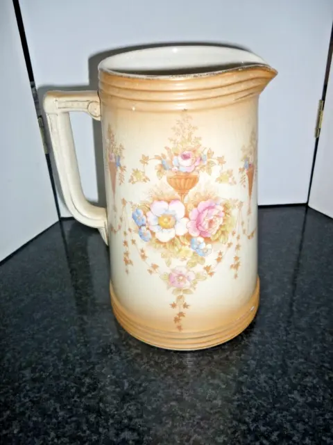 Crown Devon Fieldings Blush ware vase/jug 2