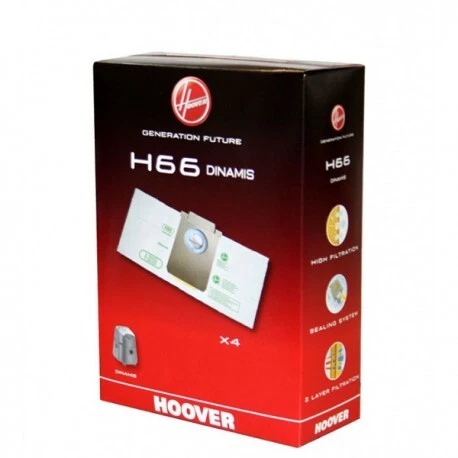 Sacchetti H66 Dinamis Aspirapolvere Hoover Originale 35600852