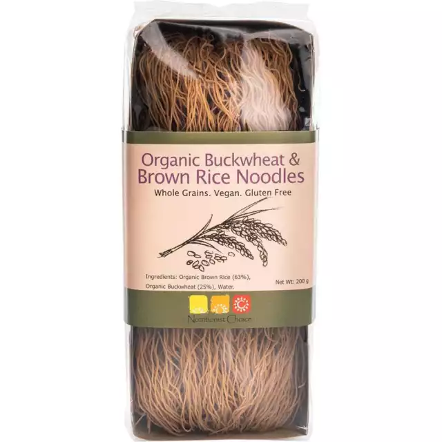 Nutritionist Choice Organic Buckwheat & Brown Rice Noodles 200g