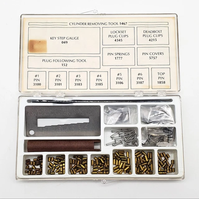 Kwikset Mini Keying Kit #272 For 400 Series Locks Pins, Springs Tools NOS