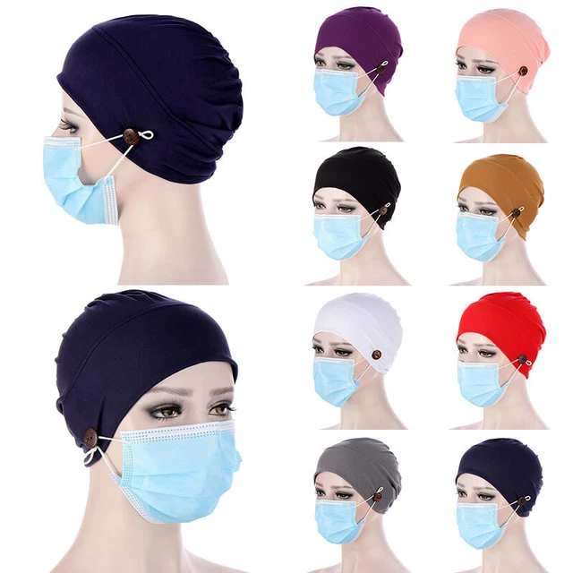 Cappello Di Reclusione Gestante Foulard Cotone Berretto Da Notte