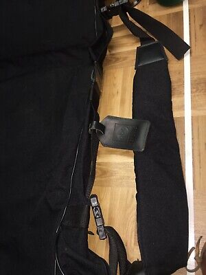 Rare ABC tag Garmet Suit Bag black Travel 3