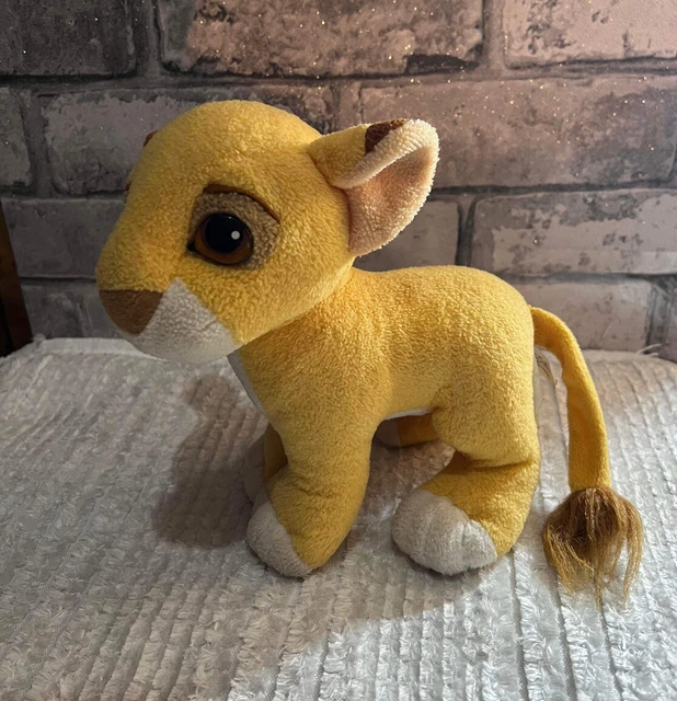 DISNEY THE LION King Baby Simba Mattel 1993 Plush Stuffed Toy Animal