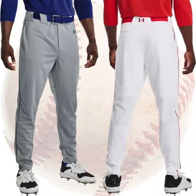 Under Armour Vanish Open Bottom Piped Mens Baseball Pants - 1367347 2