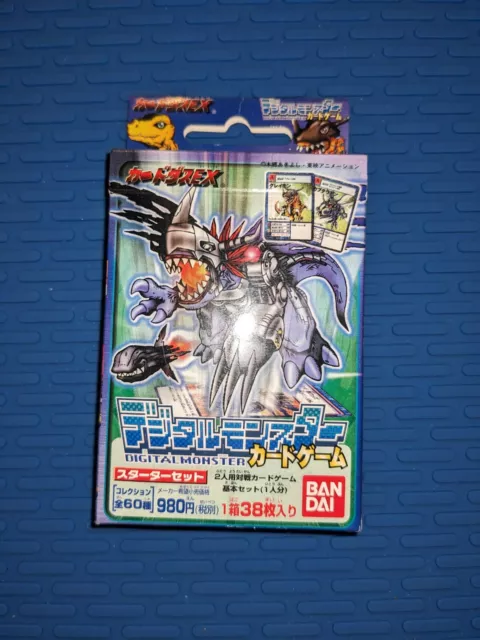 Digimon Digital Monsters Bandai Series 1 Starter Set Japanese Deck 1999 BLUE