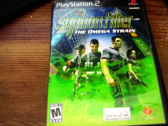 Syphon Filter: The Omega Strain GH - Sony Playstation 2 PS2 Complete in box  CIB