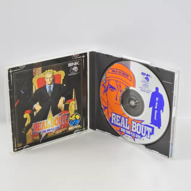 Real Bout Fatal Fury neo geo CD snk 1315 Nc