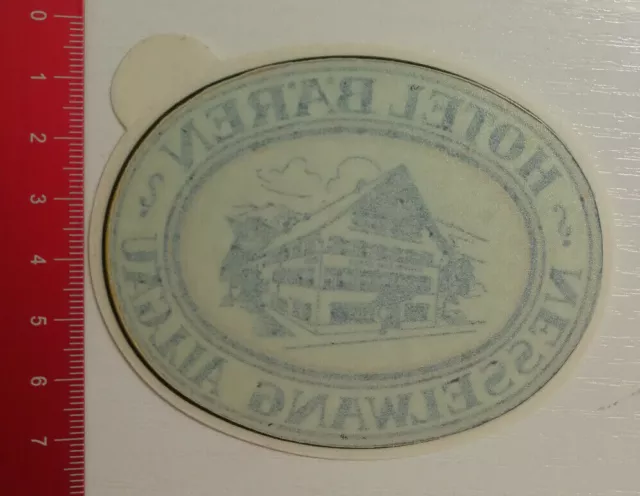 Aufkleber/Sticker: Hotel Bären Nesselwang Allgäu (110816152)