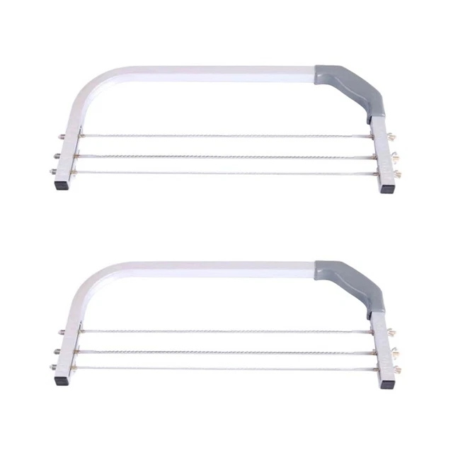 Cortador de pasteles Inyerlayer de 28 pulgadas acero inoxidable ajustable