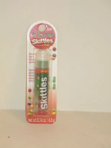 Lip Smacker Skittles 809 LIME Lip Balm Moisture .14 oz/4g New