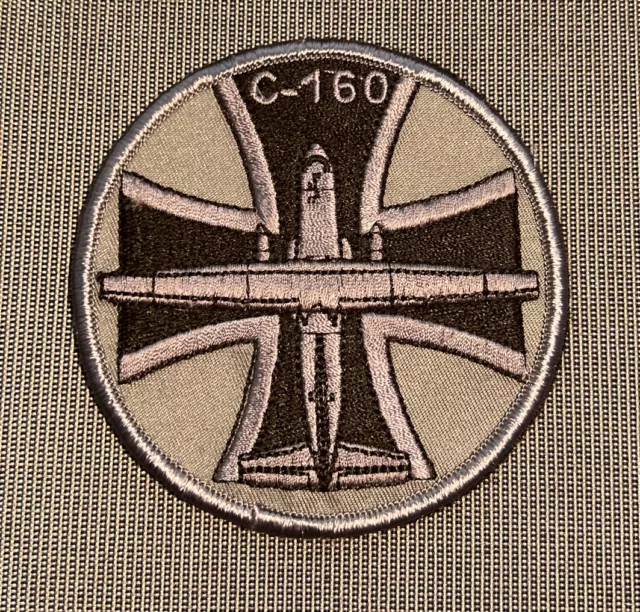 C-160D Transall Luftwaffe Patch Bundeswehr Klett Hohn LTG 62 61 63 Aufnäher 2