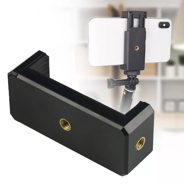 Universal Mobile Phone Clip Holder Tripod Stand Camera Bracket Mount Adapter
