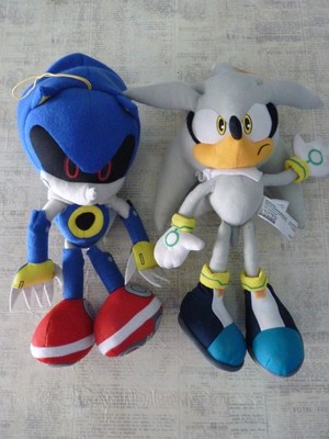 silver hedgehog plush