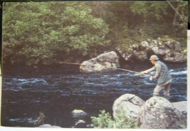 Scotland Fishing on the River Shin in Sutherland - unposted