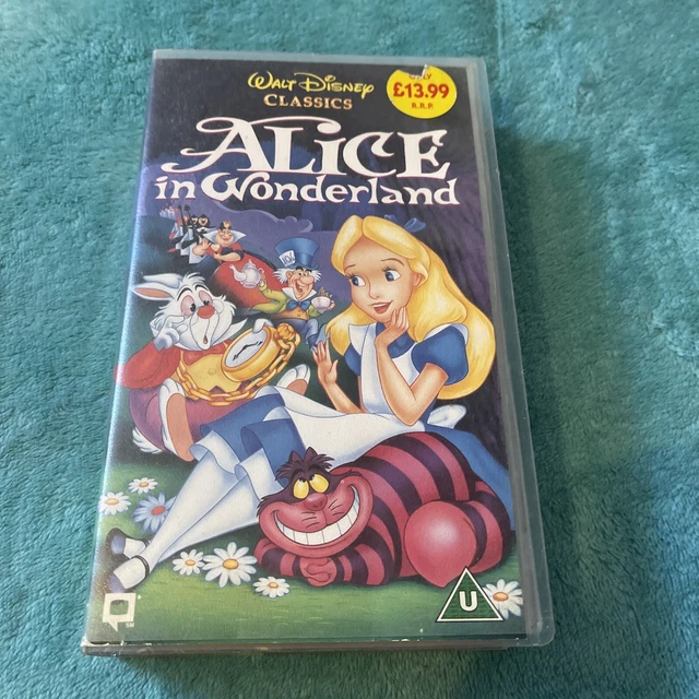 DISNEY ALICE IN Wonderland VHS Walt Disney Classics $1.86 - PicClick AU