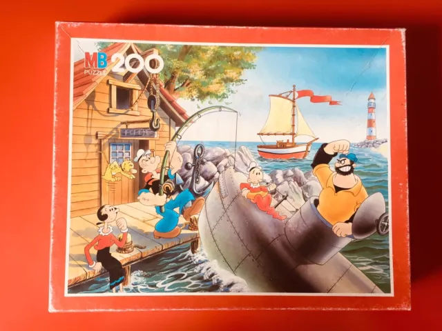 Puzzle Popeye MB Complet 200 Pieces