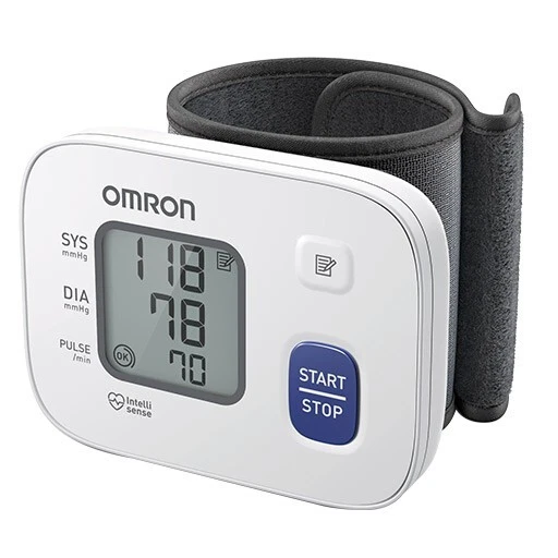 Omron RS 2 HEM-6161-D Misuratore di pressione sanguigna da polso