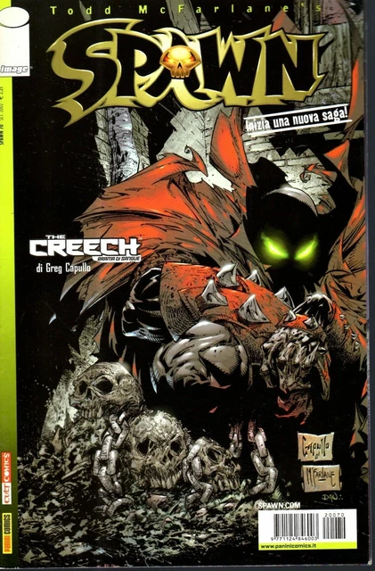 1 FUMETTO SUPEREROI HORROR DARK McFARLANE COMICS,SPAWN 70 CREECH BRAMA ...
