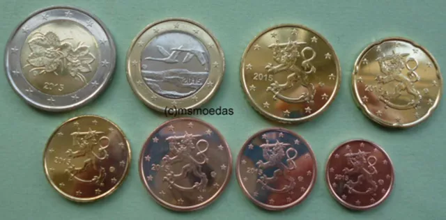 Finnland KMS 8 Euro Münzen Jahr Wahl 1 Cent bis 2 Euro Euromünzen coins moedas