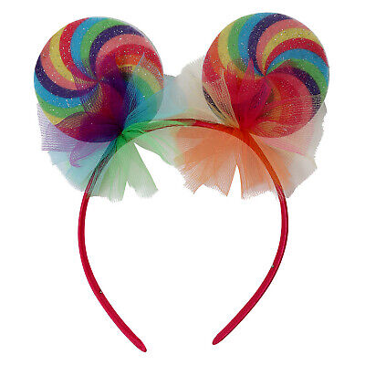 Lollipops Serre-Tête Candy Fille Bonbon Cheveux Pour Lollipop-Kostüm Bijou Fée Dragée 