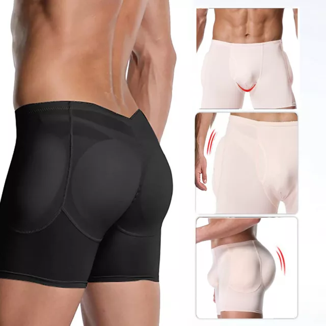 MEN'S PADDED ENHANCER Underwear Shapewear Butt Lifter Boxer Briefs Panty  Shaper $21.79 - PicClick