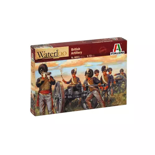 WATERLOO 200 YEARS NAPOLEONIC WARS BRITISH ARTILLERY KIT 1:72 Italeri Die Cast