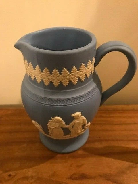 Jasper Ware Dudson Hanley Creamer Jug Grecian Design