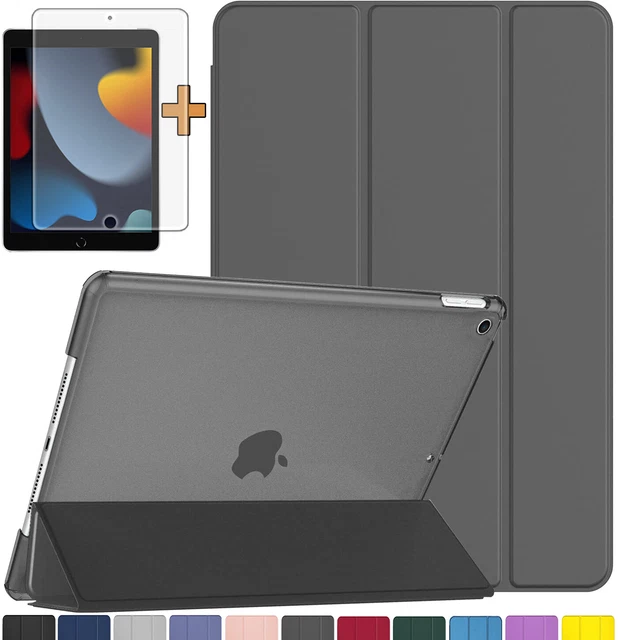 Smart Cover + 9H Schutzglas Für Ipad 9 / 8 / 7 10.2" (2021/2020/2019) Hülle -3