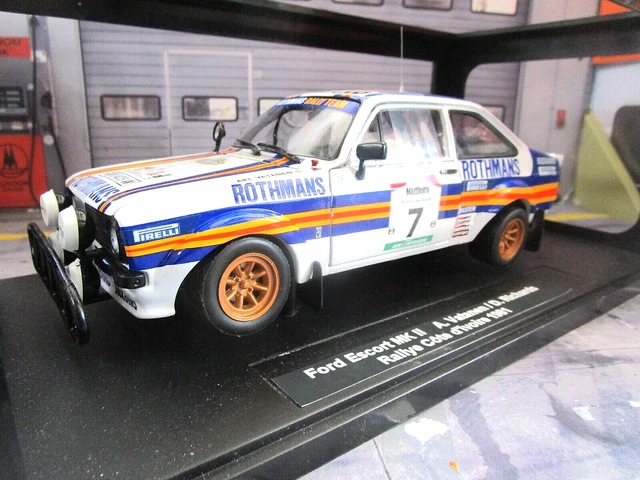 FORD ESCORT RS 2.0 MKII BDA Rallye Bandama 1981 #7 Vatanen Rothm UMBAU ...