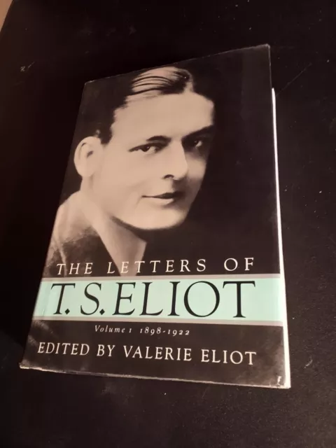 The Letters Of T.S. Eliot Vol I By Valerie Eliot-HB-1988