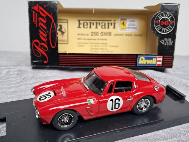 FERRARI 250 SWB SCAGLIETTI 1961 Rouge IDEA3 112 :43 imperfection de FERRARI 250 SWB SCAGLIETTI 1961 Rouge IDEA3 112 :43 imperfection de