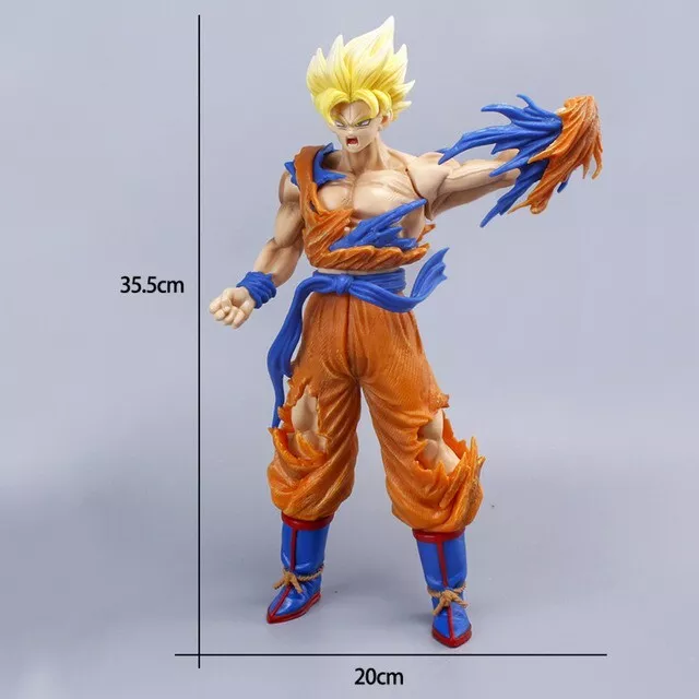  ANIME DRAGON BALL Z Son Goku Figura Super Saiyan Figura 3CM PVC Acción C$.
