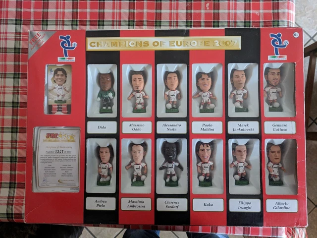 CORINTHIAN PROSTARS AC milan pack champions of Europe 2007