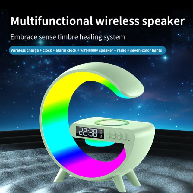 Rhythmic Color Patterns Speaker Bluetooth-compatible Lamp 4-in-1 Wireless