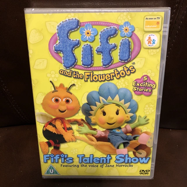 FIFI AND THE Flowertots Fifi's Talent Show DVD (2005) New And Sealed £