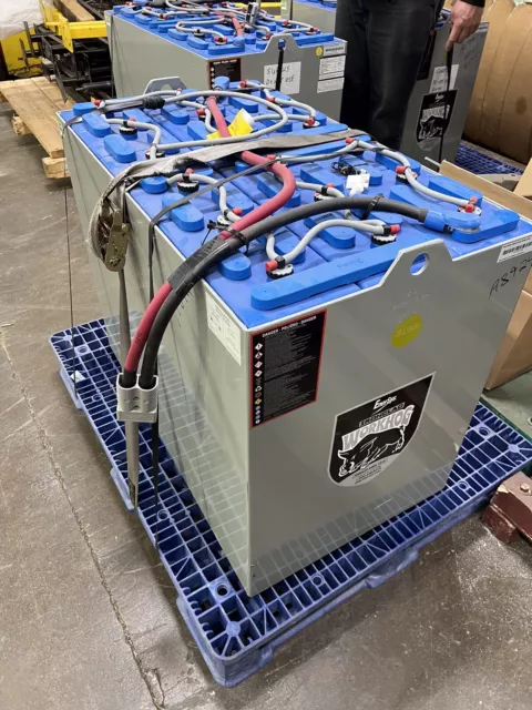 Enersys E125-19 Ironclad Workhog Forklift Battery 18-Cells 36V & Watering System
