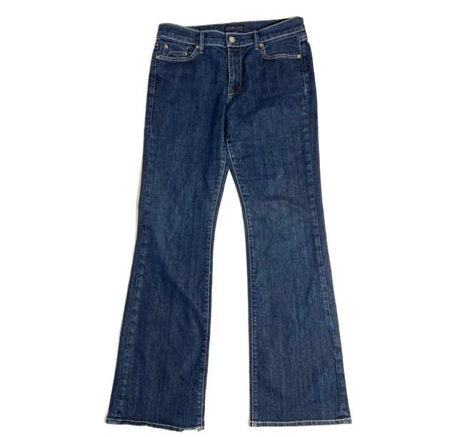 Fidelity Denim Bootcut Lily style Dark Viper rinse in size 32/12 32” Inseam Tall