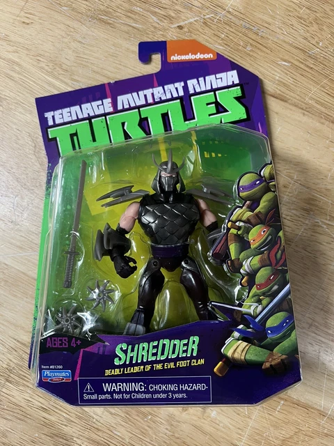 TMNT Shredder Playmates Teenage Mutant Ninja Turtles Action Figure 2012 2021
